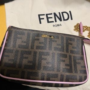 Authentic Fendi clutch